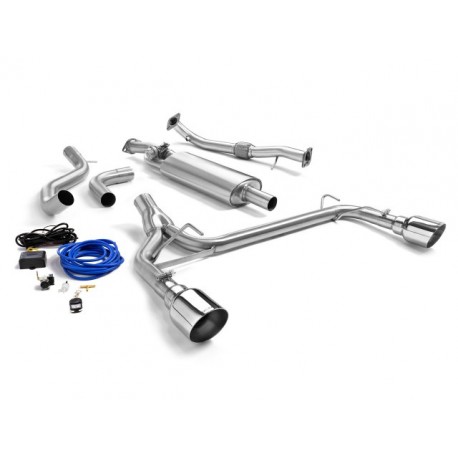  Silencieux inter. inox Tube arrière duplex inox g/d - 1 sortie ronde Sport Line 102mm - Ø60mm Ragazzon Abarth 500 / 595 (typ 312) 1.4TJET (99/118kW) 07/2008-