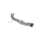 Tube antérieur inox - flexible - Ø70mm Ragazzon Abarth Grande Punto 1.4 TJET (114kW) ø70mm 10/2007-