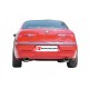 Silencieux arrière inox - 1 sortie ovale 115x70mm Ragazzon Alfa Romeo 156 1.9JTD (77/81/85/103/110kW) berline Sportwagon 1997-