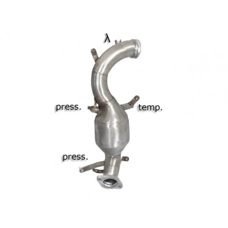 Catalyseur Gr.N tube suppression FAP Gr.N inoxRagazzon Alfa Romeo 159 2.0JTDm (100kW) Sportwagon 2010-2013