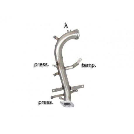 Tube décata. tube suppression FAP Gr.N inoxRagazzon Alfa Romeo 159 2.0JTDm (100kW) Sportwagon 2010-2013