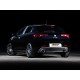 Silencieux arrière duplex inox g/d - 2 sorties 80mm décalées - Pour jupe arrière Cadamuro Ragazzon Alfa Romeo Giulietta(940) 1750TB (172,5kW) 2010-