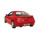 Silencieux arrière duplex inox g/d - 2 sorties DTM 70mm Ragazzon Alfa Romeo GTV(916) / SPIDER 3.0 V6 - 3.0 V6 24V (160/162kW) 1995-