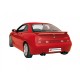 Silencieux arrière inox - 1 sortie ronde 102mm Ragazzon Alfa Romeo GTV(916) / SPIDER T.S. 1.8I 16V (106Kw) - 2.0 16V (110/114Kw) 1995-