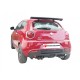 Silencieux arrière inox - 1 sortie ovale Sport Line 135x90mm Ragazzon Alfa Romeo MiTo(955) 1.3 JTDm (66kW) 09/2008-