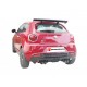 Silencieux arrière inox - 1 sortie ovale Sport Line 135x90mm Ragazzon Alfa Romeo MiTo(955) 1.4 (58kW) 09/2008-