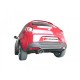 Silencieux arrière inox - 1 sortie ovale Sport Line 135x90mm Ragazzon Alfa Romeo MiTo(955) 1.4 TB (114kW) 09/2008-2011
