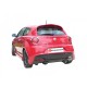 Silencieux arrière inox - 1 sortie ronde Sport Line 90mm Ragazzon Alfa Romeo MiTo(955) 1.4 TB (125kW) Multiair 2010-