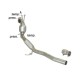 Catalyseur Gr.N tube suppression FAP Gr.N inox - mot.CEGA (1968cc) 2009-2012Ragazzon Audi A3 (typ 8P) 2003-2013 A3 1.6TDi (77kW) 06/2009-2013