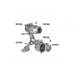 Catalyseur Gr.N tube suppression FAP Gr.N inox Ragazzon Audi A3 (typ 8V) 2012- 2.0TDi (110kW) 2012-