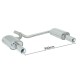 Silencieux arrière duplex inox g/d - 1 sortie ronde 90mm- Pour pare-chocs RS4 Ragazzon Audi A4 (typ 8E) 2001-2007 1.9TDi (74/96kW) 2001 - 2004