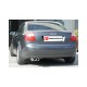 Silencieux arrière duplex inox g/d - 1 sortie ronde 90mm- Pour pare-chocs RS4 Ragazzon Audi A4 (typ 8E) 2001-2007 1.9TDi (74/96kW) 2001 - 2004