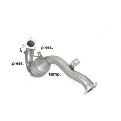 Catalyseur Gr.N tube suppression FAP Gr.N inox - mot.CAP / CCW (2967cc) Version Longue - -05/2008Ragazzon Audi A4 (typ 8K) 2007-2015 2.7TDi V6 (140kW) 06/2007-2011