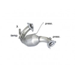 Catalyseur Gr.N tube suppression FAP Gr.N inox - mot.CKV / CDU (2967cc)Ragazzon Audi A5 (typ 8T) 2007- Coupè 3.0TDi V6 Quattro (180kW) 2012-