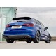 Manchon pour montage du 54.0264.00 / 55.0424.00 sur l’échappement arrière d’origine Ragazzon Audi S3 (typ 8V) 2013- S3 Sportback Quattro 2.0TFSI (221kW) 2013-2016