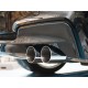 Adaptateur - Pour l'installation du silencieux arrière sur inter. origine Ragazzon BMW Série1 E81-E82-E87-E88 E82 M Coupè (250kW) 2011-2012