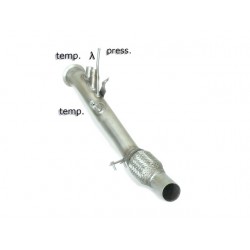 Tube décata. tube suppression FAP Gr.N inox Ragazzon BMW Série1 F20/F21 F20 125d (160kW - N47) 2012-2015