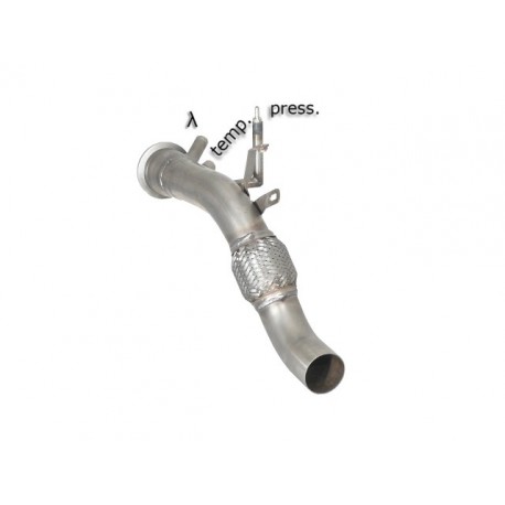 Tube décata. tube suppression FAP Gr.N inox - mot.N57 (2993cc)Ragazzon BMW Série3 E90-E91-E92-E93 E90(berline) 330D-xD (180kW) 2008-2012