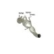 Catalyseur Gr.N tube suppression FAP Gr.N inoxRagazzon BMW Série3 E90-E91-E92-E93 E90(berline) 335D-xD Bi-Turbo (210kW) 09/2005-