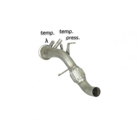 Tube décata. tube suppression FAP Gr.N inox Ragazzon BMW Série3 E90-E91-E92-E93 E91(Touring) 335D Bi-Turbo (210kW) 09/2005-