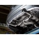 Silencieux arrière duplex inox g/d - sortie ronde 90mm  - valve Ragazzon BMW Série3 F30-F31-F35 F30(Sedan) Hybrid 3 335i (225kW) 2012-2015