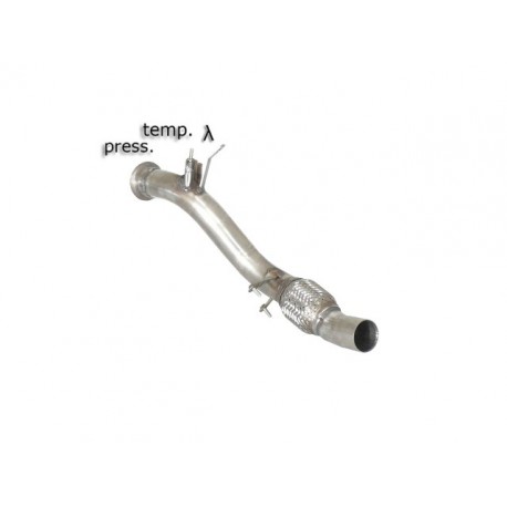 Tube décata. tube suppression FAP Gr.N inox (pour 320D) - mot.N47D20A WD11Ragazzon BMW Série5 E60-E61 E60(berline) 520D (130kW) 2007-09/2010