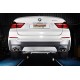 Silencieux arrière duplex inox g/d - 2 sorties rondes Sport Line 80mm décalées Ragazzon BMW X4 (F26) xDrive 20d (140kW) 2014-