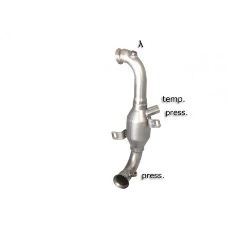 Catalyseur Gr.N tube suppression FAP Gr.N inox - mot.9HR (1560cc)Ragazzon Citroen C3 2009- 1.6HDi - 1.6eHDi (68kW) 11/2009-