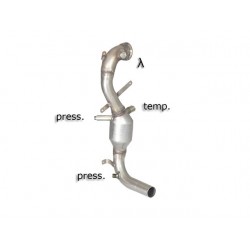 Catalyseur Gr.N tube suppression FAP Gr.N inoxRagazzon Fiat 500 (typ312) 1.3 Mjet DPF (55 / 70kW) 2010-