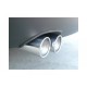 Silencieux arrière inox - 1 sortie ovale Sport Line 135x90mm Ragazzon Fiat Bravo II (typ198) 1.4TJET Sport (88 / 110kw) 02/2007-