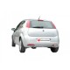 Silencieux arrière inox - 2 sorties rondes 80mm Ragazzon Fiat Grande Punto _________ Punto Evo (typ199) 1.2 (48/51kW) - 1.4 (57kW) 09/2005- EVO 10/2009-