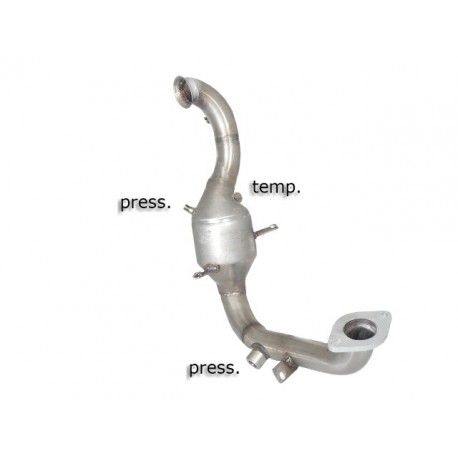 Catalyseur Gr.N tube suppression FAP Gr.N inoxRagazzon Ford C-Max 2003-2010 1.6TDci (66/80kW) 2005-