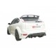 Silencieux arrière duplex inox g/d - 1 sortie ronde Sport Line 102mm Ragazzon Ford Focus II RS 2.5 Turbo (224kW) 2009-