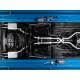 Silencieux inter. inox Silencieux arrière duplex inox g/d - 2 sorties rondes Sport Line 90mm décalées  - Ø76mm Ragazzon Ford Mustang V 2004-2015 5.0 V8 (307kW) 2011-