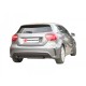 Silencieux arrière duplex inox g/d - 1 sortie ovale Sport Line 135x90mm - Ø70mm Ragazzon Mercedes Classe A (W176) A250 (155kW) 2012-