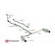 Flexible - silencieux inter. inox Ragazzon Mini R55 Clubman Cooper S 1.6 (135kW) 2010-