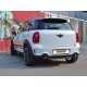 Silencieux arrière duplex inox g/d - sortie ronde 90mm ou utiliser jupe arrière "Cooper S" ou "Kit aérodynamique Jcw" Ragazzon Mini R60 Countryman 1.6 Cooper D (82kW) 2011-