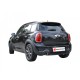 Silencieux arrière duplex inox g/d - sortie ronde 102mm Ragazzon Mini R60 Countryman ALL4 2.0D Cooper SD (105kW) 2011-