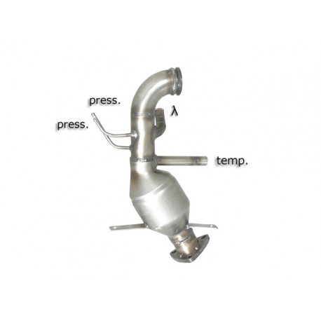 Catalyseur Gr.N tube suppression FAP Gr.N inox - mot. Z22D1 (2231cc) Euro5Ragazzon Opel Antara 2.2CDti (120kW) 09/2010-2015