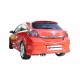 Silencieux arrière inox - 2 sorties rondes 70mm Ragazzon Opel Astra H GTC 2.0 16V Turbo (147Kw) 04/2005-