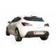 2ème silencieux arrière inox - 1 sortie ovale 135x90mm Sport Line Ragazzon Opel Astra J GTC 1.6 Turbo (132kW) 09/2011-