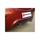 Silencieux arrière duplex inox g/d - sortie ronde 2 / 102mm Ragazzon Opel Corsa D 1.6 Turbo OPC Nürburgring (155kW) 2011-