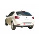 Silencieux arrière inox - 2 sorties rondes Sport Line 70mm Ragazzon Seat Ibiza IV (6J) (5p) 1.6 77kW 06/2008-