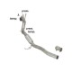 Tube décata. tube suppression FAP Gr.N inox - mot.CEGA (1968cc) 2009-2012Ragazzon Seat Leon II (1P) 1.6TDi (77kW) 06/2009-2013