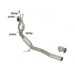 Catalyseur Gr.N tube suppression FAP Gr.N inox - mot.CEGA (1968cc) 2009-2012Ragazzon Seat Leon II (1P) 1.6TDi (77kW) 06/2009-2013