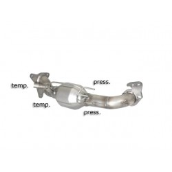 Catalyseur Gr.N tube suppression FAP Gr.N inoxRagazzon Subaru Forester III (typ SH) 2.0D (108kW) 04/2008-