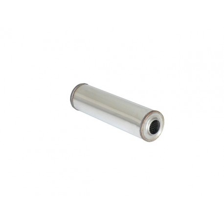 Silencieux universal rond inox 120 mm - longueur 450 mm - tube perforé diamètre 60mm Ragazzon Universel Silencieux RO.120