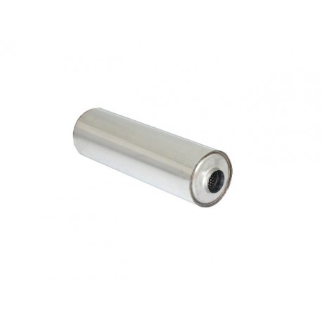 Silencieux universal rond inox 155 mm - longueur 520 mm - tube perforé diamètre 60mm Ragazzon Universel Silencieux RO.155