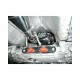 Tube arrière Gr.N inox - 2 sorties rondes Sport Line 70mm décalées Ragazzon Volkswagen Golf V 2.0 Turbo FSI GTI (147/169kW) 11/2003-
