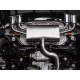 Silencieux inter. inox Silencieux arrière duplex inox g/d - 2 sortie ovale 108x70mm  - Ø76mm Ragazzon Volkswagen Golf VII 2.0TSI R 4MOTION (221kW) 2013-